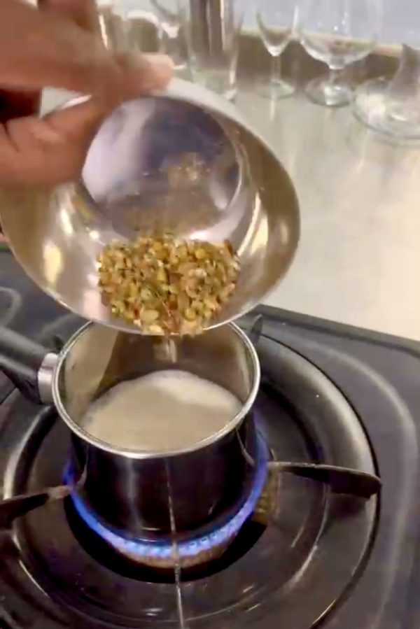 How to brew moon milk