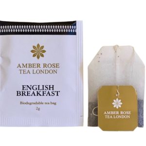 English breakfast tea bag