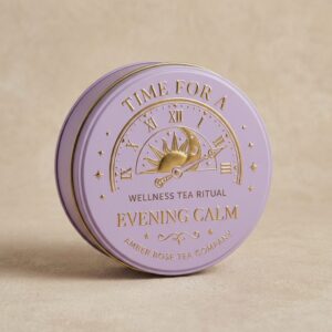 Evening Calm - 7pm Unwind with soothing lavender and chamomile as twilight falls. 100g
